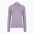 Felpa running da donna PUMA Run For Her Ribbed Full Zip prugna chiaro
