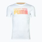 PUMA Uomo Run Favorites Forever Faster TEE camicia puma bianco