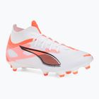 Scarpe da calcio da uomo PUMA Ultra 5 Match+ FG/AG puma bianco/puma nero/rosso brillante
