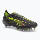 PUMA scarpe da calcio da uomo Ultra 5 Ultimate MxSG opaco invecchiato argento/giallo allarme/sole colpito