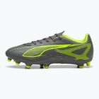 PUMA Ultra 5 Play FG/AG opaco argento invecchiato/allarme giallo/puma argento invecchiato scarpe da calcio