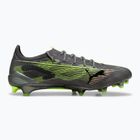 Scarpe da calcio PUMA uomo Ultra 5 Ultimate FG argento invecchiato opaco/giallo allerta/sole colpito