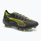 Scarpe da calcio PUMA uomo Ultra 5 Ultimate FG argento invecchiato opaco/giallo allerta/sole colpito