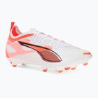 PUMA Ultra 5 Pro FG/AG Jr scarpe da calcio per bambini puma bianco/puma nero/rosso brillante