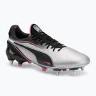 PUMA King Ultimate MxSG scarpe da calcio da uomo puma silver/puma nero/sun struck/puma bianco