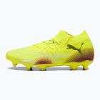 Scarpe da calcio da uomo PUMA Future 8 Match MxSG allarme giallo / puma nero / sole colpito
