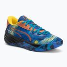Scarpe da basket da uomo PUMA All-Pro Nitro Dylan Exhibit blu vivo/blu tropicale