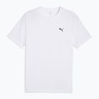 PUMA ESS Small Logo Poly Tee Uomo puma bianco