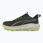 PUMA Skyrocket Lite Trail scarpe da corsa puma nero / grigio piuma / giallo allarme