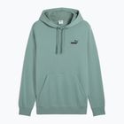 Felpa con cappuccio PUMA ESS Small No. 1 Logo Uomo TR verde luna