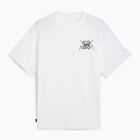 Maglia da basket da uomo PUMA Jaws Core Tee II puma bianco