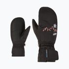 ZIENER Guanti da sci per bambini Laillani Aquashield Mitten nero