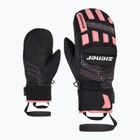 ZIENER Guanti da sci per bambini Luron Aquashield PR Mitten nero/rosa vani