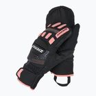 ZIENER Guanti da sci per bambini Luron Aquashield PR Mitten nero/rosa vani