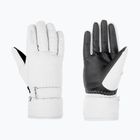 Guanti da sci da donna ZIENER Kisar Aquashield bianco
