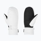 Guanti da sci da donna ZIENER Kisar Aquashield Mitten bianco