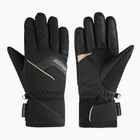 Guanti da sci donna ZIENER Karion-Z AS black/gold