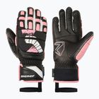 Guanti da sci per bambini Ziener Lanus-Z AS PR black/pink vanilla