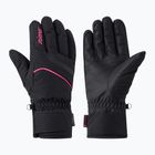 Guanti da sci da donna Ziener Khania-Z PR Glove black/pink lily