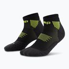 CEP Calze a compressione da donna Run Low Cut 5.0 nero/lime