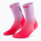 CEP Calze a compressione da donna Run Edt. Gradient Mid Cut Compression 5.0 rosa/lilla sbiadito