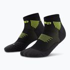 CEP Calzini a compressione da uomo Run Low Cut 5.0 nero/lime