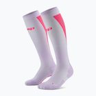 Calzini da donna CEP Ultralight Tall 4.0 lilac/pink