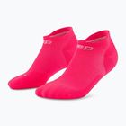 Calze a compressione da uomo Cep Run No Show 5.0 pink