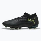 Scarpe da calcio da uomo PUMA Future 8 Pro FG/AG puma nero/luce frizzante/terreno verde