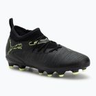 PUMA Future 8 Match FG/AG Jr bambini scarpe da calcio puma nero / luce frizzante / terreno verde