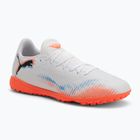 PUMA Future 8 Play TT scarpe da calcio uomo puma bianco/puma nero/rosso brillante