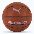 PUMA teamJAWS All Pro Basket in pelle marrone/puma nero taglia 7