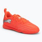 Scarpe da calcio junior PUMA Future 9 Play IT Jr glowing red/puma white/puma black/puma silver