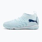 Scarpe da calcio per bambini PUMA Future 9 Match TT + Mid Jr icy blue/puma white/blue jewel