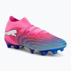 Scarpe da calcio PUMA Future 9 Ultimate FG poison pink/puma wht/sun stream/bright aqua/puma blk