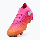 Scarpe da calcio PUMA Future 9 Ultimate FG poison pink/puma wht/sun stream/bright aqua/puma blk