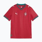 Maglietta da calcio per bambini PUMA FPF Portogallo Home Jersey Replica Club Jr rossa/verde