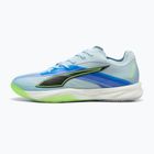 Scarpe da pallamano PUMA Accelerate Nitro SQD 5 aqua glow/puma black/green glare/royal sapphire