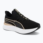 Scarpe da donna PUMA Softride Sabrina Polished Chrome puma black/puma white/puma gold