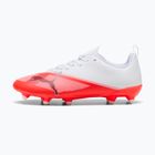 Scarpe da calcio bambino Puma Ultra 7 Play FG/AG Jr Ultra Red/Puma Black/Puma White