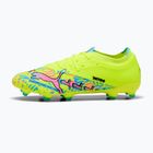Scarpe da calcio PUMA Ultra Nitro 7 Match Advanced Level FG/AG puma white/blue glimmer/pink glimmer/yellow alert