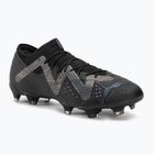 Scarpe da calcio da uomo PUMA Future Ultimate Low FG/AG puma nero/asfalto