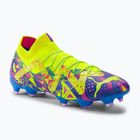 PUMA Future Ultimate Energy FG/AG scarpe da calcio da uomo ultra blu/allarme giallo/rosa luminoso