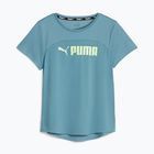 Maglietta da allenamento da donna PUMA Fit Logo Ultrabreathe bold blue/speed green