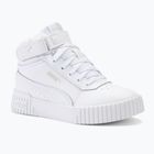 PUMA Carina 2.0 Mid Fur scarpe da bambino puma bianco/grigio svedese