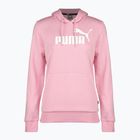 Puma ESS Logo Felpa con cappuccio TR (S) rosa lilla