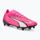 PUMA Ultra Match MxSG scarpe da calcio rosa veleno/puma bianco/puma nero