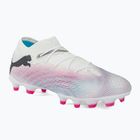PUMA Future 7 Pro+ FG/AG scarpe da calcio puma bianco/puma nero/rosa