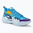 PUMA Genetics scarpe da basket da uomo blu luminoso/blu ghiaccio