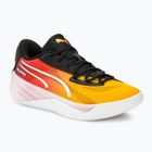 PUMA All-Pro Nitro Showtime scarpe da basket da uomo giallo sfrigolio/viola glimmer